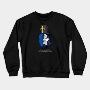 Teutonic Knight Cartoon Crewneck Sweatshirt